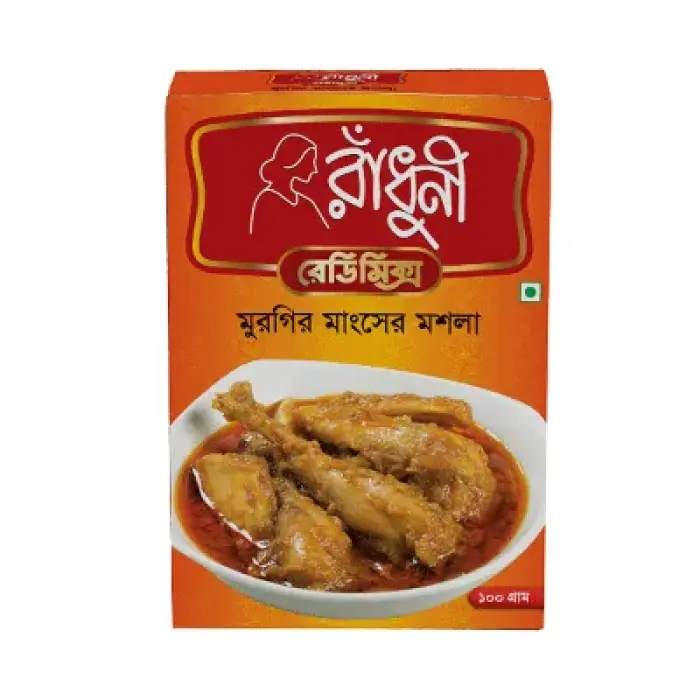 Radhuni Chicken Masala - রাঁধুনী মসলা রাধুনী মুরগির মাংসের মসলা 100 gm